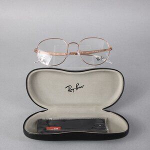 Ray Ban Frames RB 6517D 3094 55 19 145 Goldtone W/ Case Frames